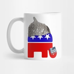 The Conspiracy Party Republican Tin Foil Hat Club Mug